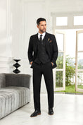 Charger l'image dans la visionneuse de la galerie, Designer Style Unique Design Modern 3 Pieces Men Suits
