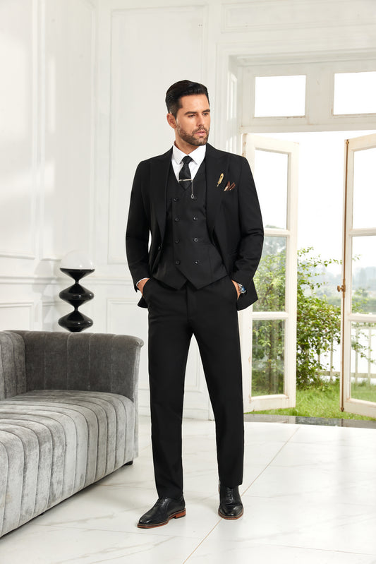 Designer Style Unique Design Modern 3 Pieces Men Suits