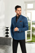 Bild in Galerie-Betrachter laden, Designer Style New Double Breasted Men's Blazer
