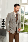 Cargar la imagen en la vista de la galería, Designer New Style Two Button Men's Blazer
