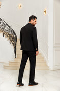 Cargar la imagen en la vista de la galería, Designer Style Unique Design 2 Pieces Men's Suits Jacket+Pants
