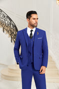 Cargar la imagen en la vista de la galería, Designer Style Unique Design Modern 3 Pieces Men Suits
