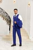 Cargar la imagen en la vista de la galería, Designer Style Unique Design 2 Pieces Men's Suits Vest+Pants
