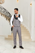 Charger l'image dans la visionneuse de la galerie, Designer Style Unique Design 2 Pieces Men's Suits Vest+Pants
