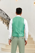 Bild in Galerie-Betrachter laden, Designer Style Unique Design 2 Pieces Men's Suits Vest+Pants
