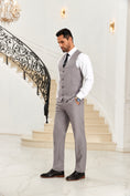 Bild in Galerie-Betrachter laden, Designer Style Unique Design 2 Pieces Men's Suits Vest+Pants
