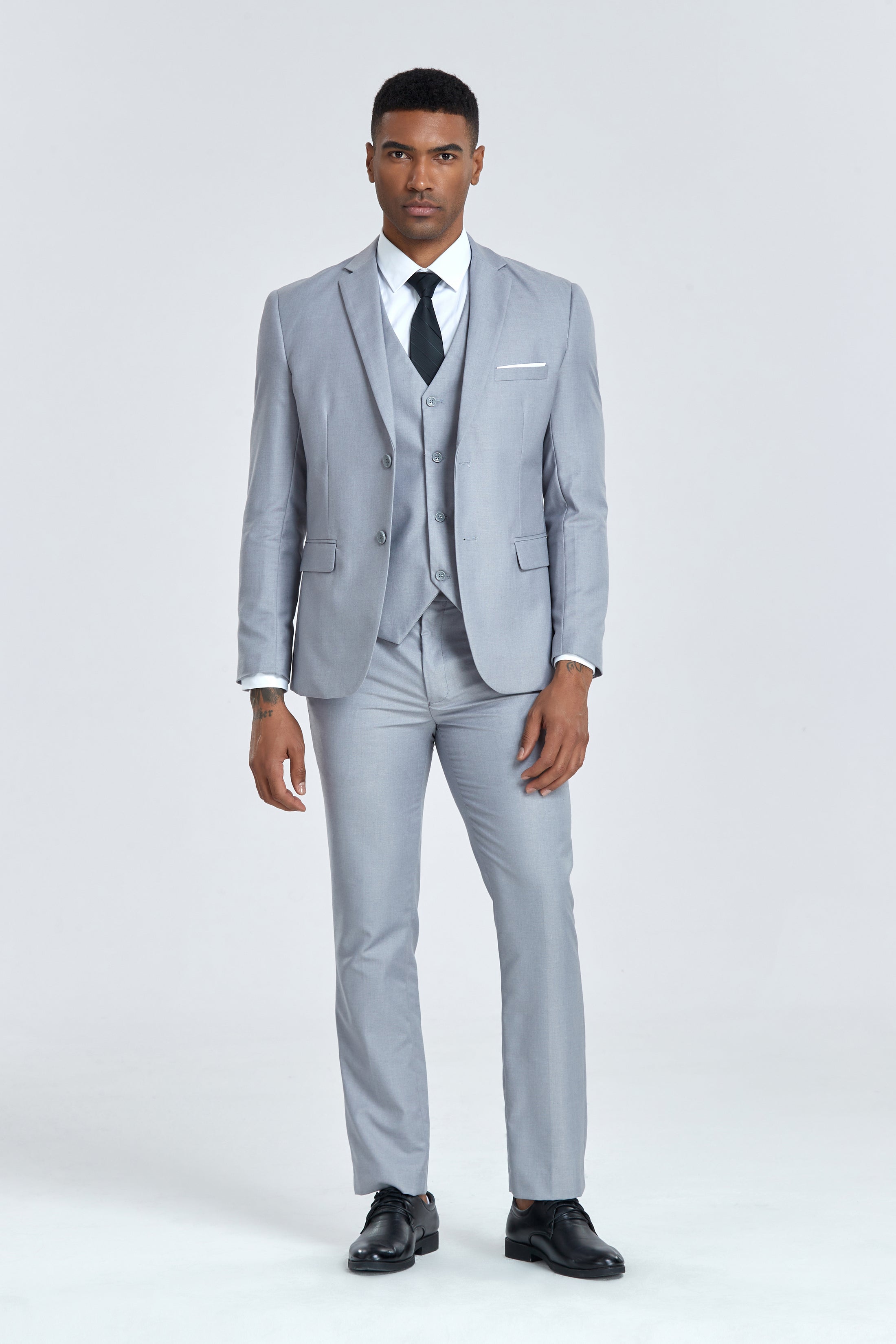 White Party Business Banquet 3 Piece Men Suits