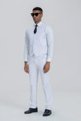 Bild in Galerie-Betrachter laden, White Party Business Banquet 3 Piece Men Suits
