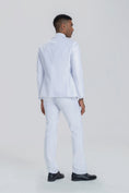 Charger l'image dans la visionneuse de la galerie, White Party Business Banquet 3 Piece Men Suits
