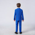 Cargar la imagen en la vista de la galería, Royal Blue Formal Classic 5 Piece Kids Boys Suits
