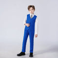 Cargar la imagen en la vista de la galería, Royal Blue Formal Classic 5 Piece Kids Boys Suits
