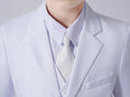 Charger l'image dans la visionneuse de la galerie, White Boys Formal Blazer, School Kids Jacket
