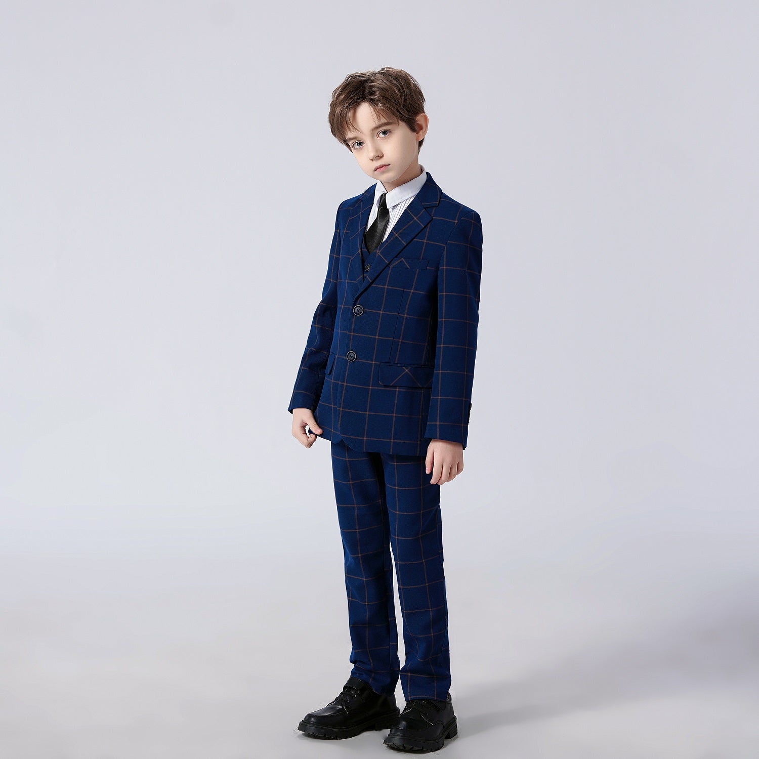 Formal 5 Piece Boys Suits（MORE COLORS+)