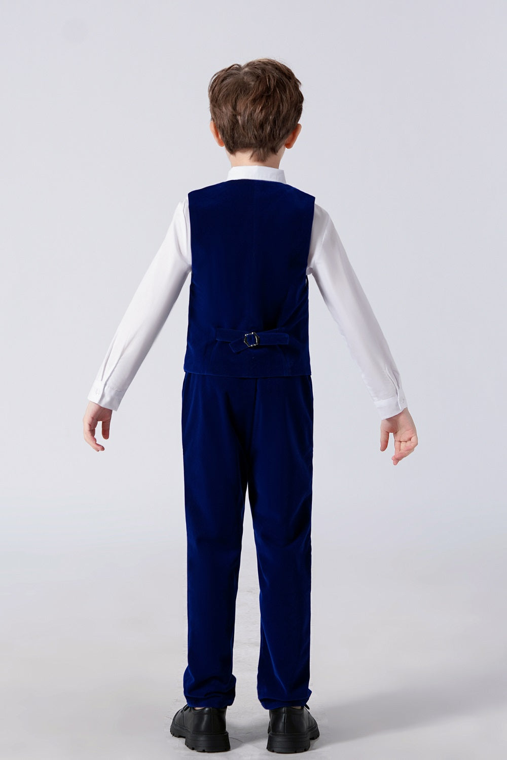 Royal Blue Velvet 5 Piece Boy's Formal Boys Suits