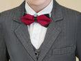 Bild in Galerie-Betrachter laden, Dark Grey Striped Modern 5 Piece Boy's Formal Suits
