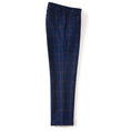 Load image into Gallery viewer, Blue Plaid Elegant 5 Piece Boys Suits
