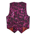 Load image into Gallery viewer, Fuchsia Unique Patterned Party Banquet 5 Piece Boys Suits
