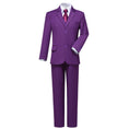 Cargar la imagen en la vista de la galería, Purple Kid Boys Classic 5 Piece Boys Suits
