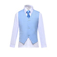 Cargar la imagen en la vista de la galería, Light Blue Kid Boys Classic 5 Piece Boys Suits
