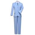 Bild in Galerie-Betrachter laden, Light Blue Kid Boys Classic 5 Piece Boys Suits
