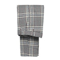 Charger l'image dans la visionneuse de la galerie, Grey and White Plaid Elegant Formal 5 Piece Boys Suits
