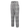 Charger l'image dans la visionneuse de la galerie, Grey and White Plaid Elegant Formal 5 Piece Boys Suits
