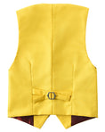 Cargar la imagen en la vista de la galería, Yellow 4 Piece Boys' Formal Suit Set with Vest Pants Dress Shirt and Tie BS51
