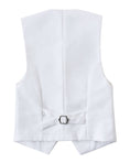 Cargar la imagen en la vista de la galería, White 4 Piece Boys' Formal Suit Set with Vest Pants Dress Shirt and Tie BS50
