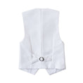 Load image into Gallery viewer, White 3 Buttons Boys Girls Fully Lined Formal Suit Vest
