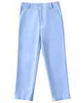 Bild in Galerie-Betrachter laden, Light Blue 4 Piece Boys' Formal Suit Set with Vest Pants Dress Shirt and Tie BS42
