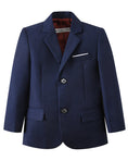 Charger l'image dans la visionneuse de la galerie, Navy 3 Piece Kids Boys' Formal Blazer Vest and Pants Dress Suits Set
