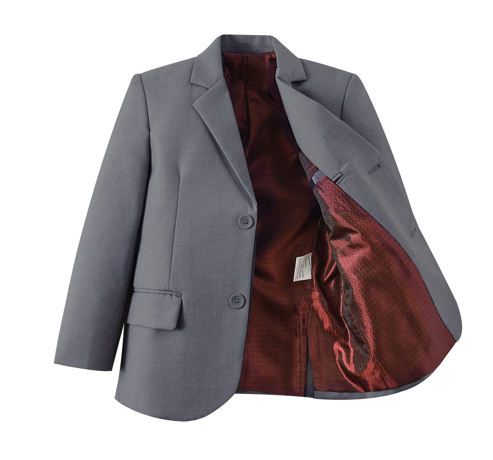 Gray Boys Formal Blazer Online, School Jacket