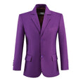 Cargar la imagen en la vista de la galería, Purple Kid Boys Classic 5 Piece Boys Suits
