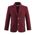 Charger l'image dans la visionneuse de la galerie, Burgundy Boys Formal Blazer, Popular School Jacket
