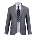 Charger l'image dans la visionneuse de la galerie, Grey Formal Classic 5 Piece Boys Suits
