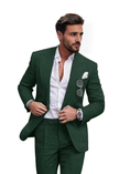 Cargar la imagen en la vista de la galería, Summer Casual Linen Men's Slim Fit 2 Piece Suit
