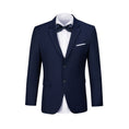 Cargar la imagen en la vista de la galería, Navy Men's Two Button Blazer for Party, Wedding and Business
