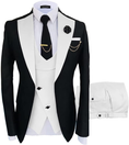 Cargar la imagen en la vista de la galería, Fashion Slim Fit Wedding Prom 3 Piece Mens Suits
