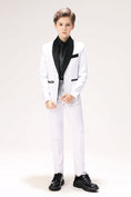 Cargar la imagen en la vista de la galería, White Toddler Kids Formal Suits Set 5 Pieces
