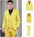 Bild in Galerie-Betrachter laden, Double Breasted Suit One Button 3 Piece Men's Suit
