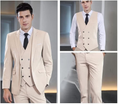 Bild in Galerie-Betrachter laden, Double Breasted Suit One Button 3 Piece Men's Suit
