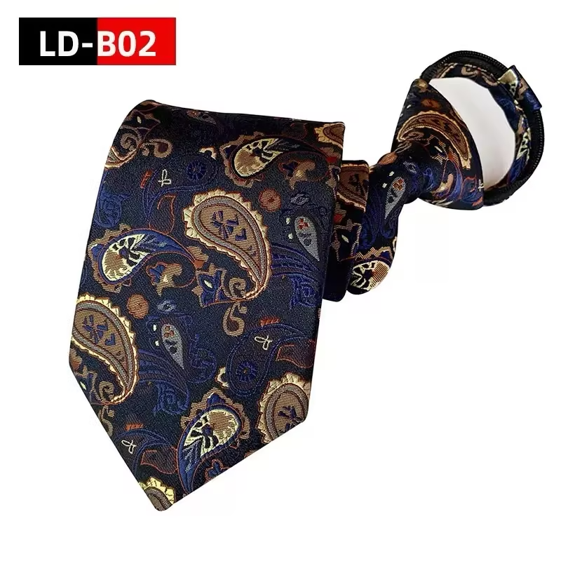 Men's Classic Paisley Jacquard Tie