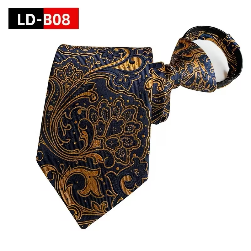 Men's Classic Paisley Jacquard Tie