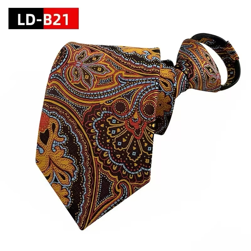 Men's Classic Paisley Jacquard Tie