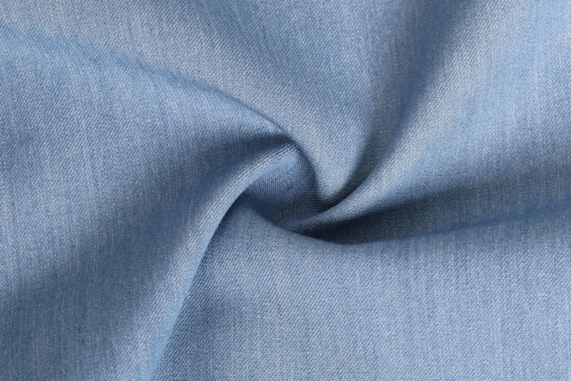 Men's Tencel-Wool Denim-Look 2 Piece Suits