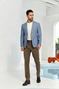 Load image into Gallery viewer, Men's Blue Two Button Blazer
