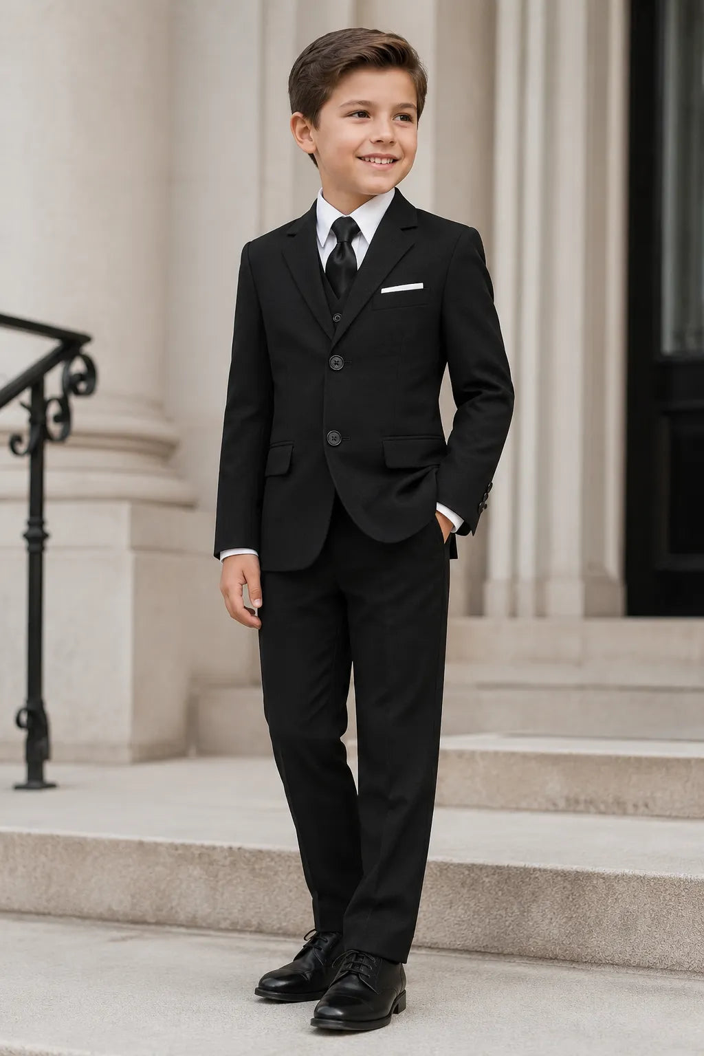Boys Timeless Three Piece Formal Suit