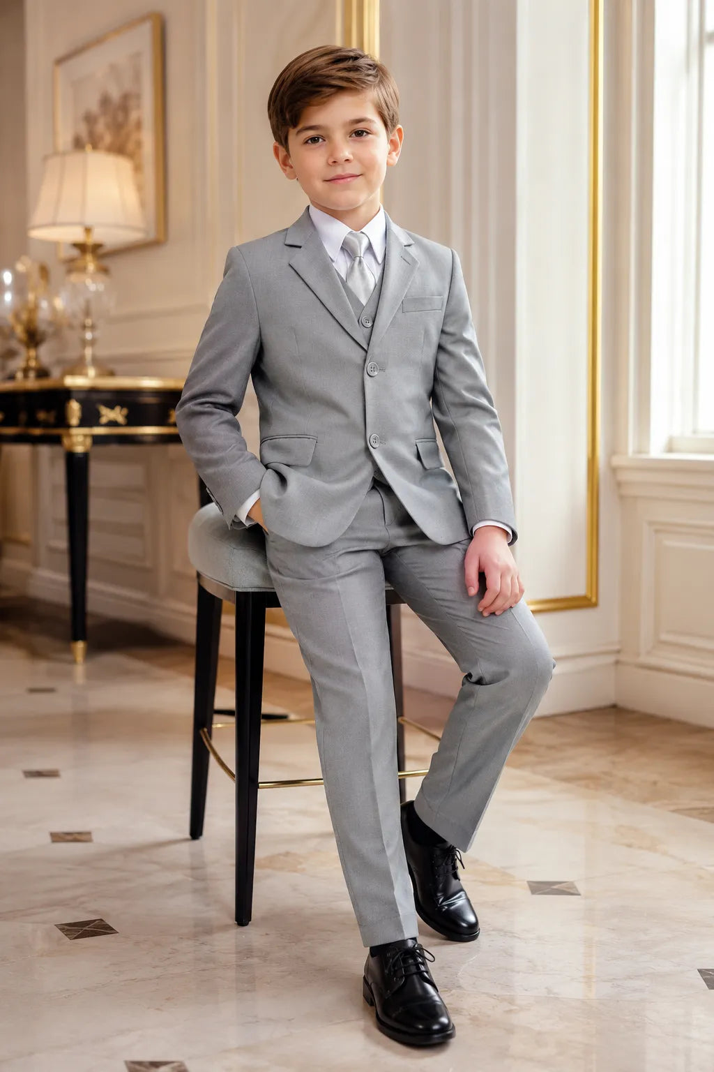 Boys Timeless Three Piece Formal Suit