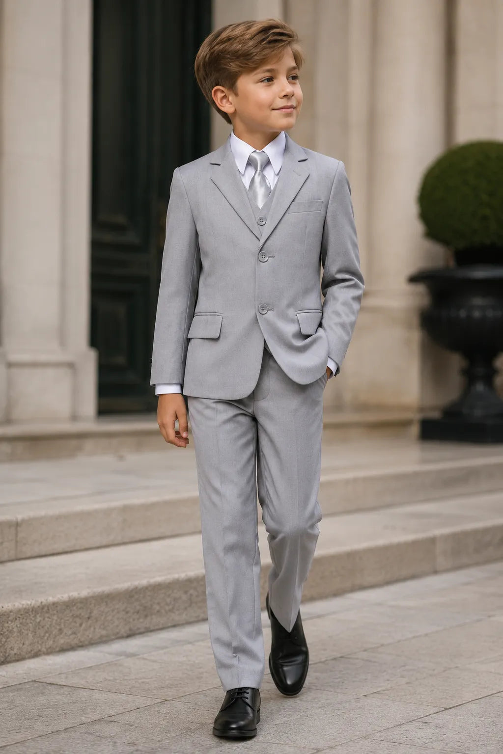 Boys Timeless Three Piece Formal Suit