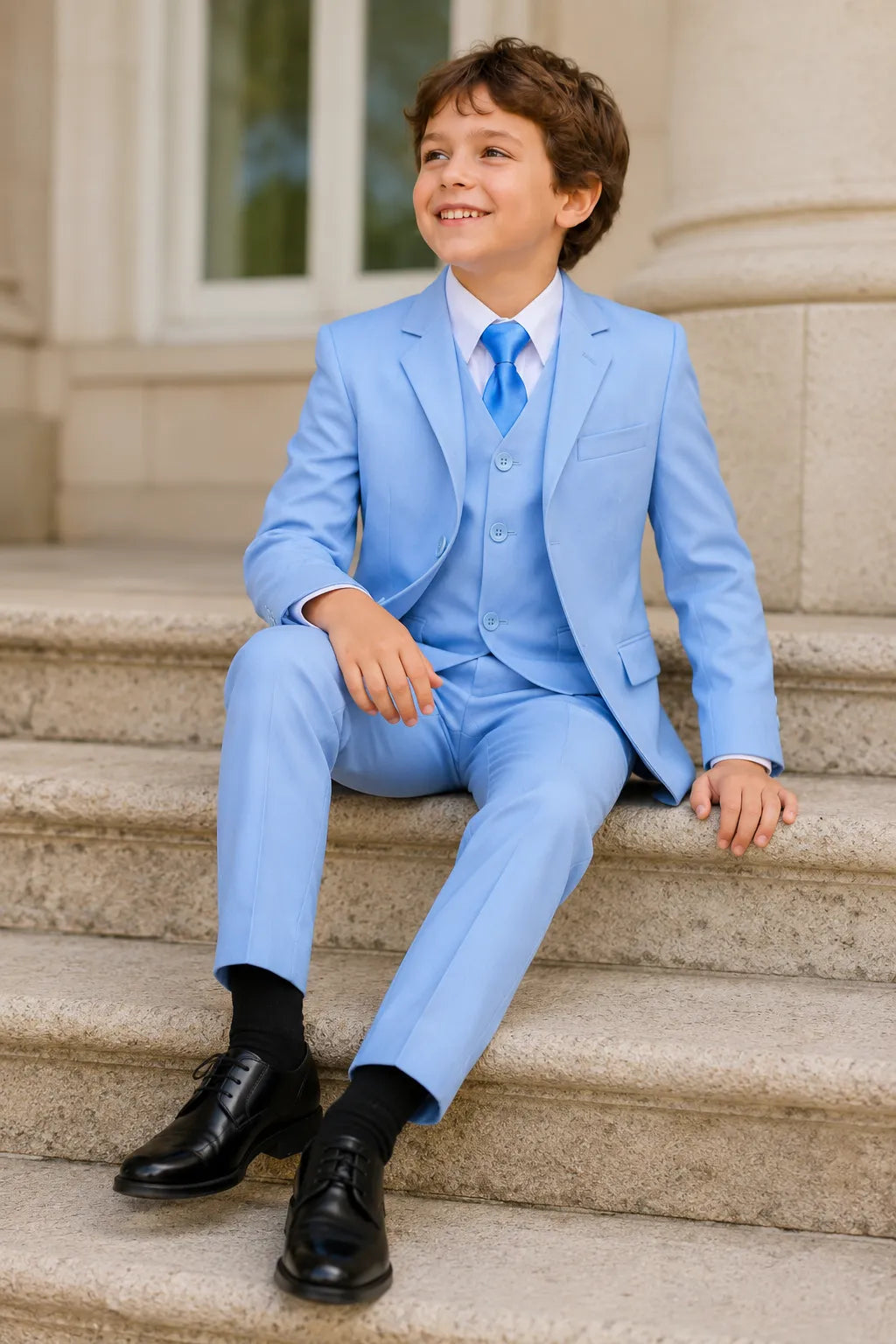 Boys Timeless Three Piece Formal Suit
